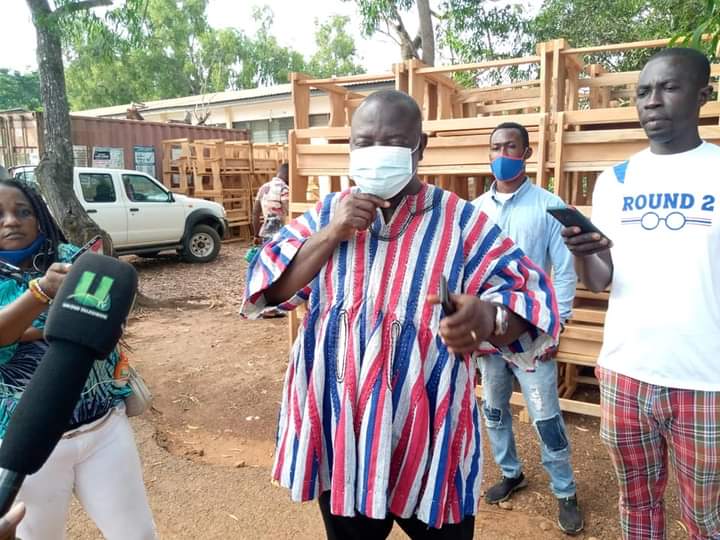 Abirem MP Supports Health Care Delivery with Drugs and Logistics