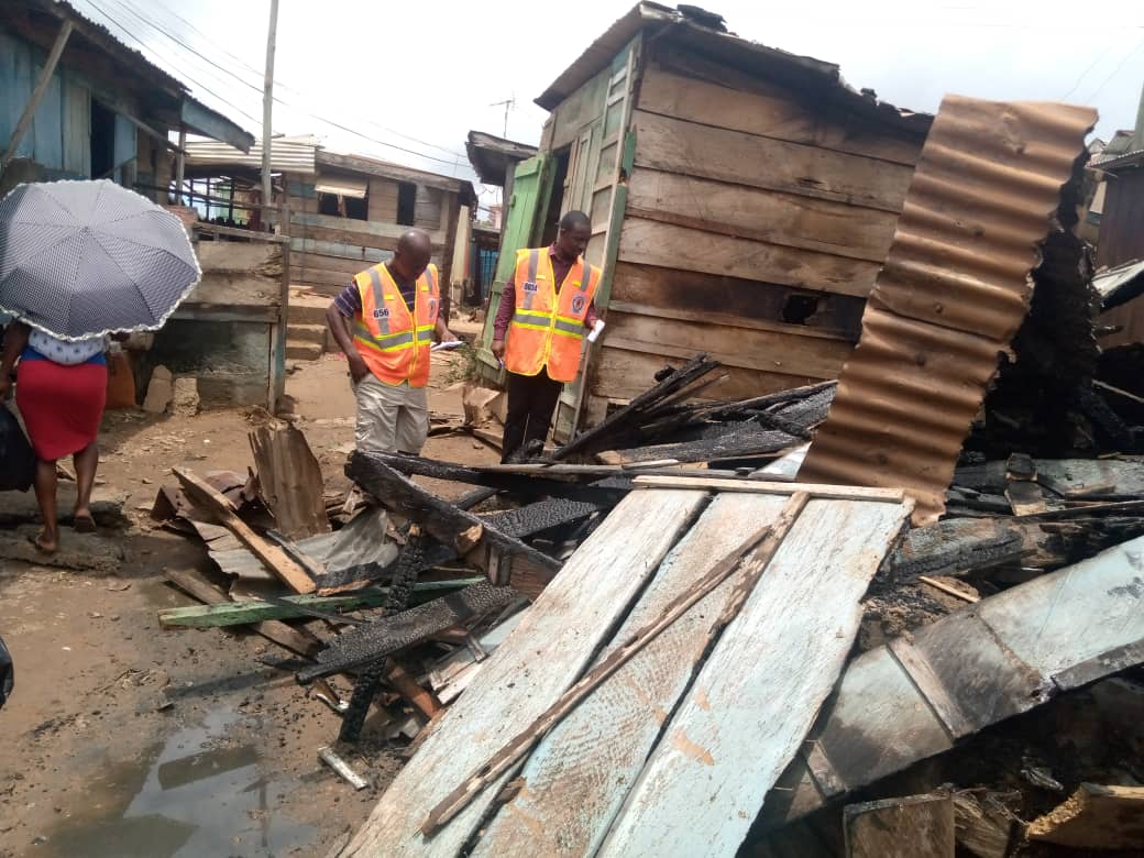 Fire Guts Shop at Suhum, Burns 2 Gallons of Akpeteshie, Other Properties