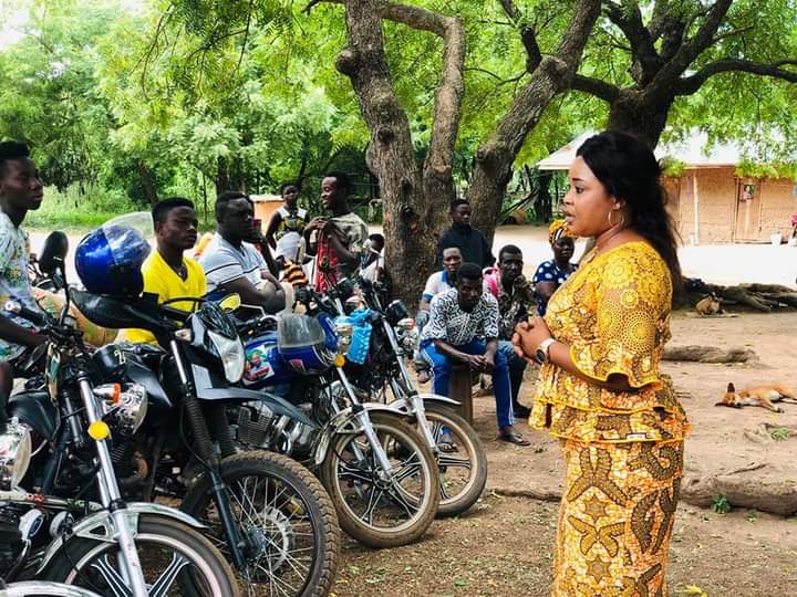 Afram Plains North MP Meets Okada Riders