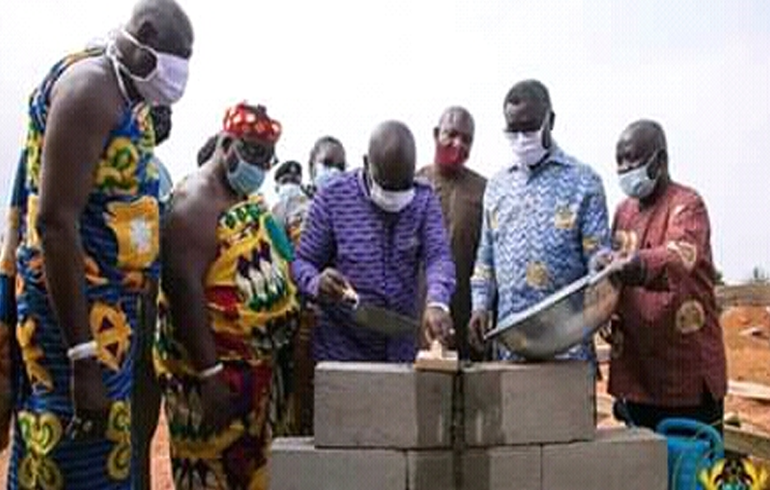 President Akufo Addo Cuts Sod For Modern Foundry And Machine Tooling Centre