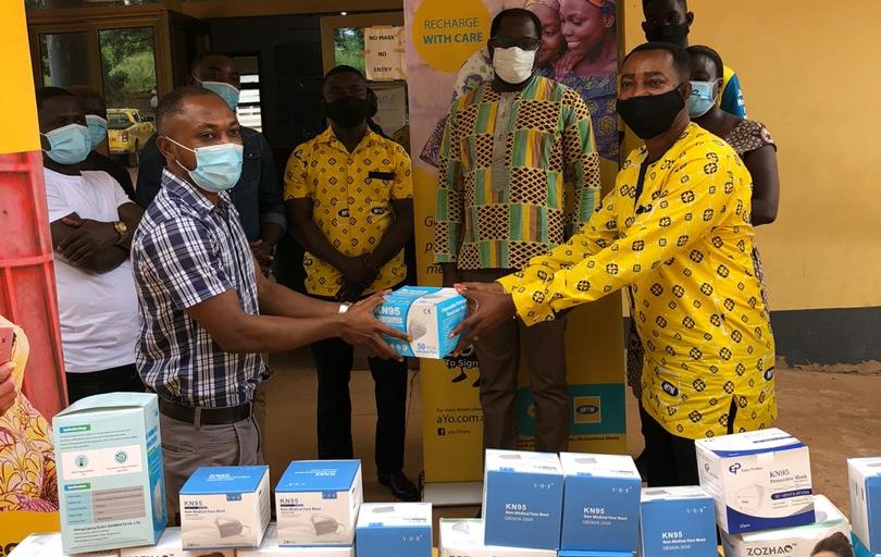 MTN Ghana Boosts ‘Wear It for Me and Be Smart’ Campaign In Koforidua and Somanya