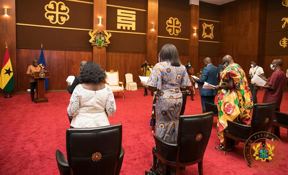 Akufo-Addo Inaugurates Governing Board of RTI Commission