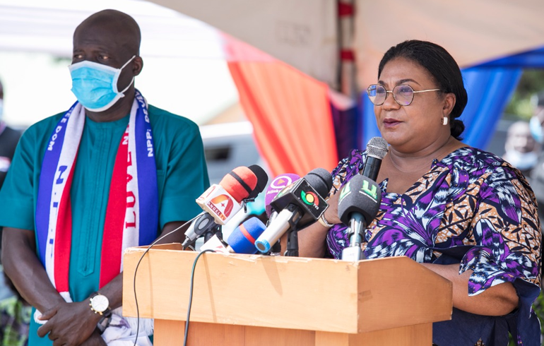 First Lady Urges Tema Voters To Rally Behind NPP