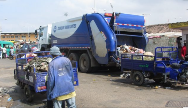 KOFORIDUA: Akufo-Addo Cut Sod For Zoomlion Recycling Plant In Effiduase; Praises CEO