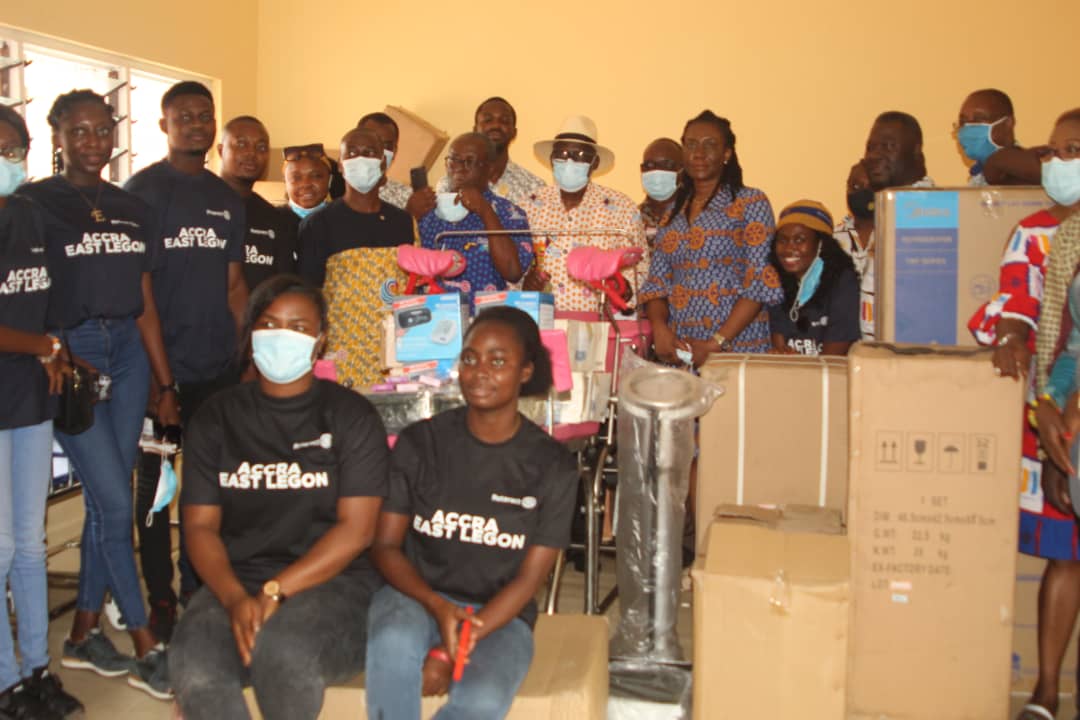 Larteh Health Center Receives GHS60k Worth Of Maternity Equipment As Women Delivered In Turns