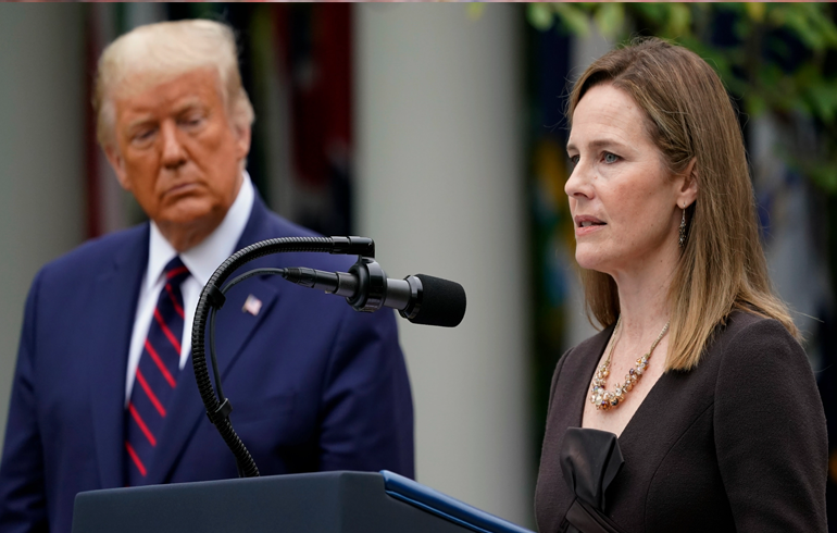 Amy Coney Barrett: Trump's Supreme Court Nominee Vows To 'Apply Law As Written'