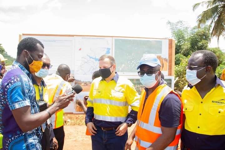 Newmont Ghana Partners COCOBOD To Construct 35.5 Deplorable Nkawkaw-New Abirem Road