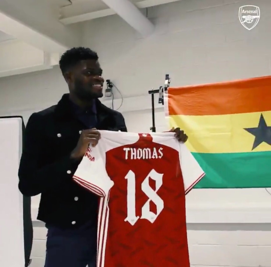 Arsenal Unveils New Signing Thomas Partey