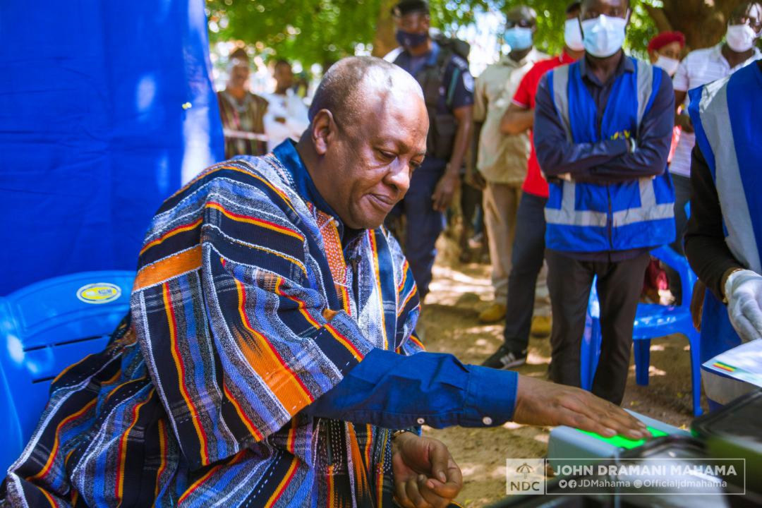 Ensure the Will of Ghanaians in 2020 Elections Was Not Subverted - Mahama to EC