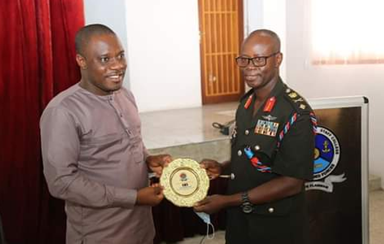 Kwahu-East DCE Receives Compliments From Ghana Armed Forces Command And Staff College