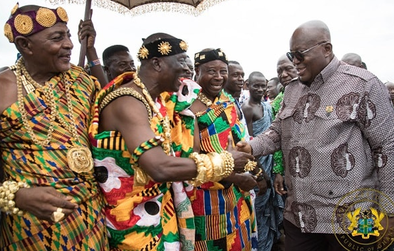 Upgrade Military Camp In The Kete-Krachi As Soon As Possible - Nana Mprah Besemuna III Begged Akufo-Addo