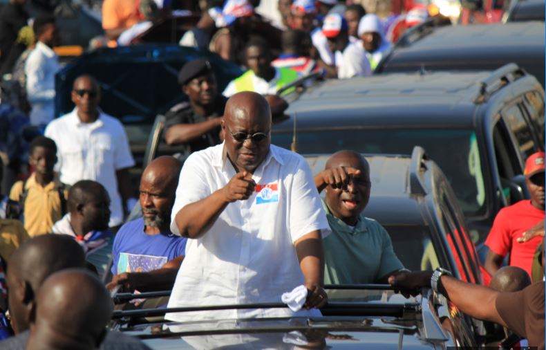 Akufo-Addo Begins Four-Day Campaign Tour in Ashanti Region Today