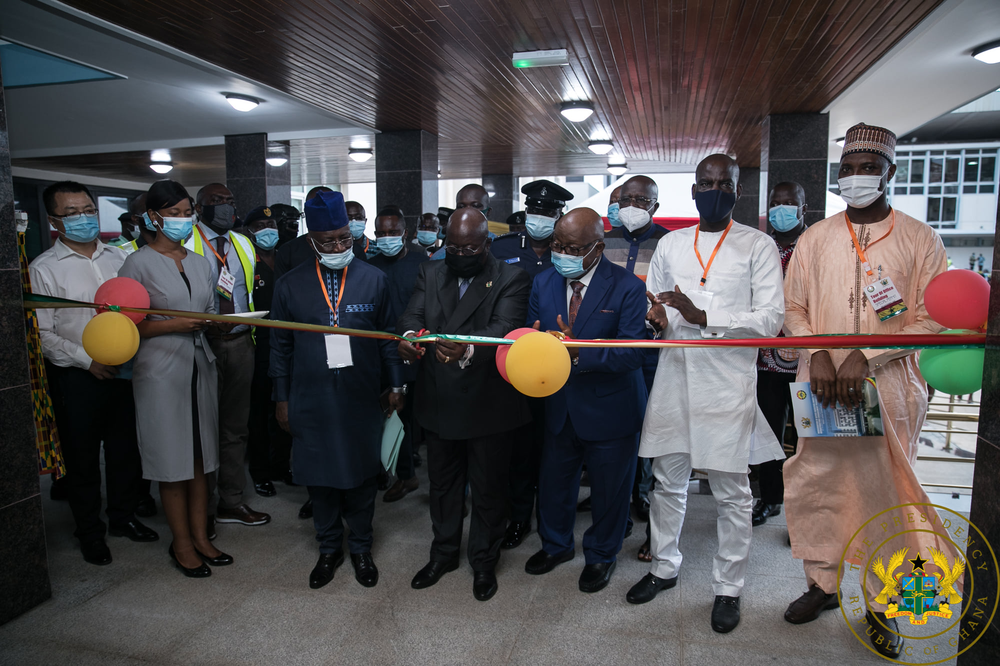 President Akufo-Addo Commissions ‘Job 600’ Annex Building for Parliament