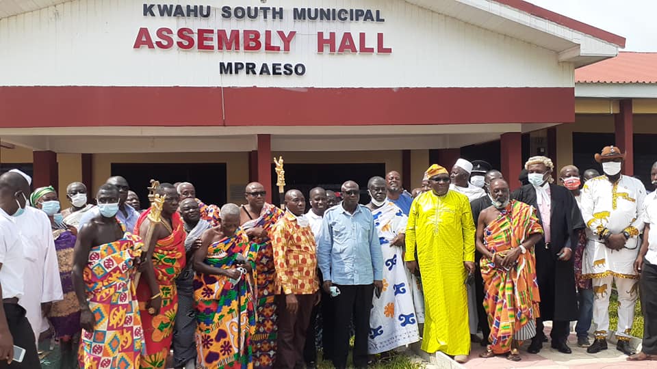 Kwahu South District now Municipality Status