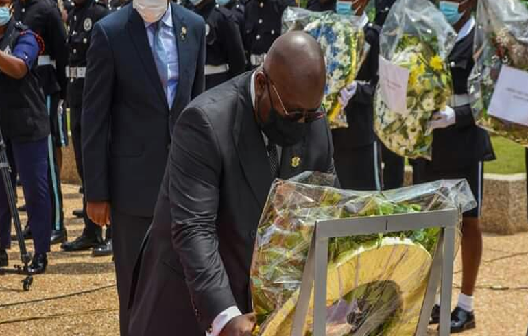 Ghana Police Celebrates 14 Fallen Heroes