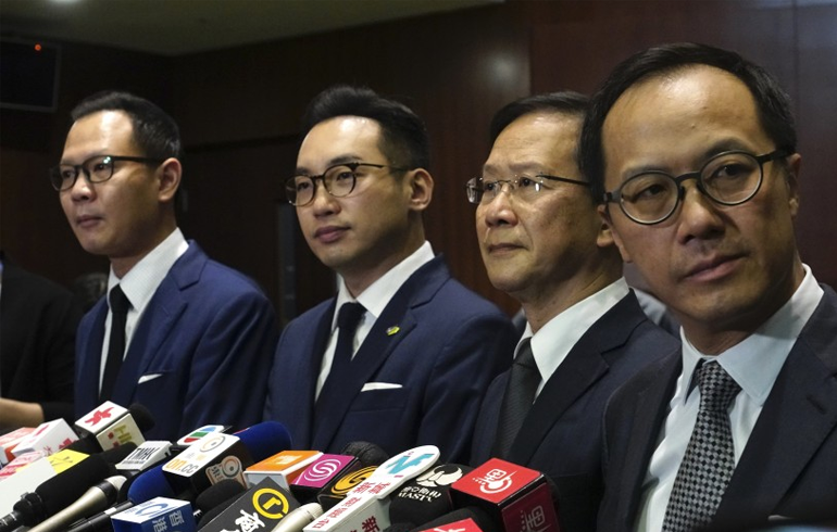 Hong Kong Disqualifies Four Pro-Democracy Lawmakers After China Ruling