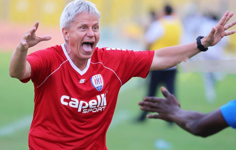 Inter Allies Coach Henrik Lehm Heaps Praise On Players After Hearts Of Oak Win