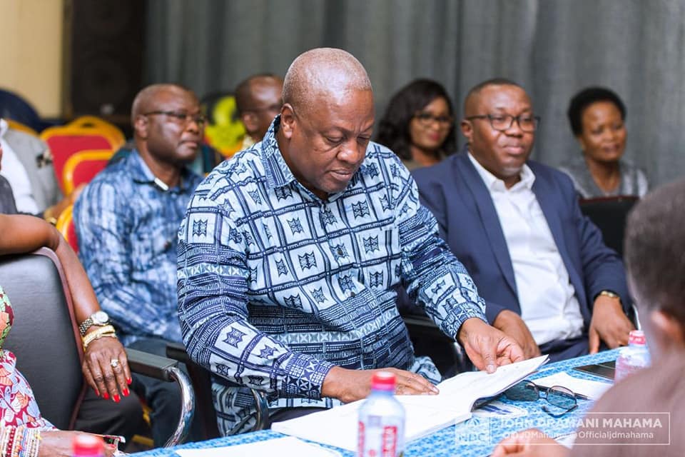 Justice and Equal Treatment Is Non-Existent In Akufo-Addo's Administration - Mahama