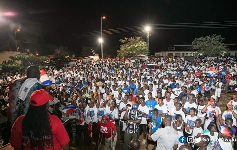 Nana Agyei Boateng Draws A Huge crowd To His Campaign Launch