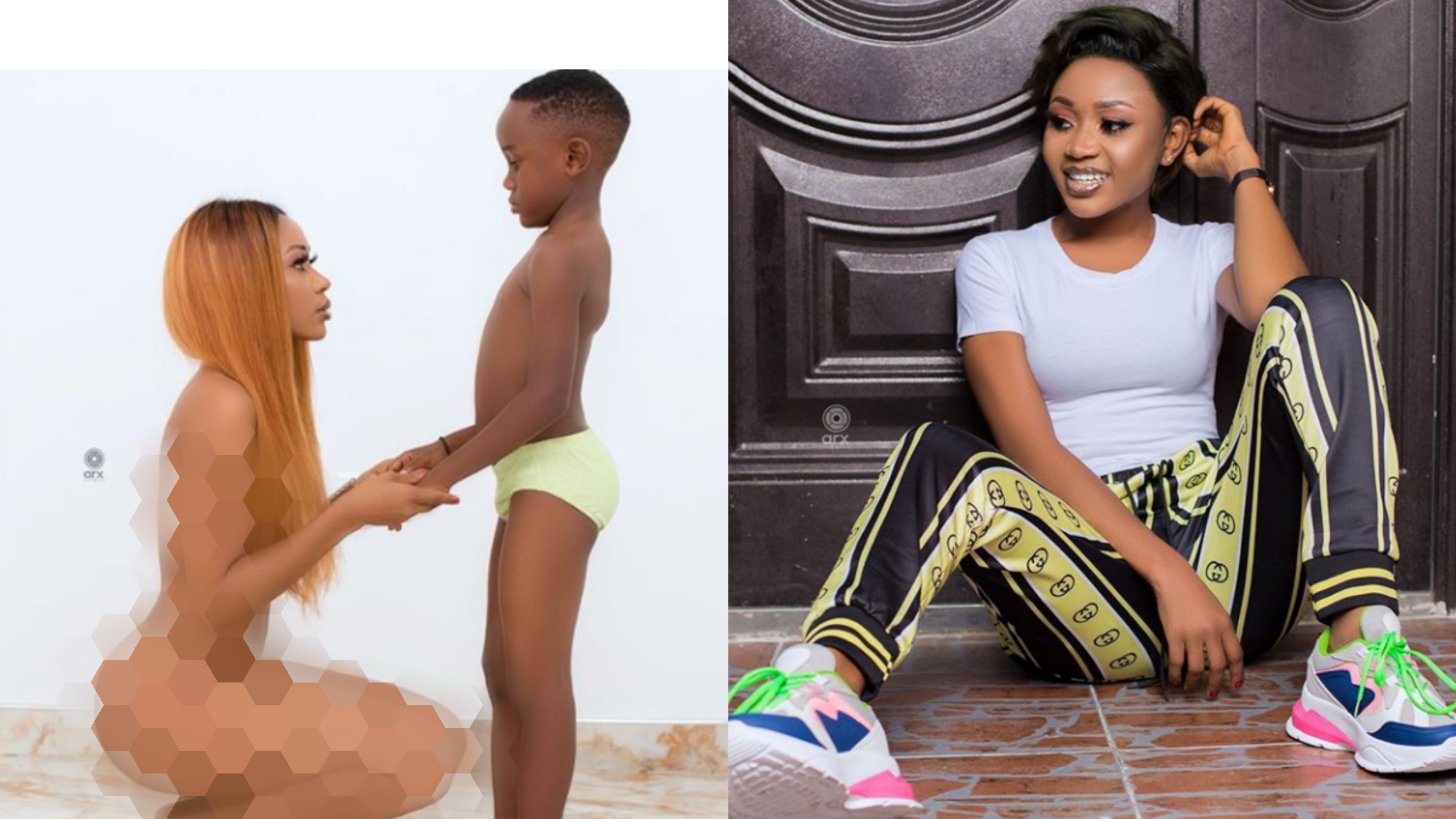 Akuapem Poloo Finally Charged For Posting Nude Pictures with Son