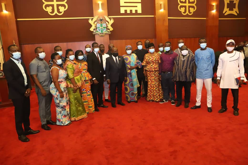 Assembly Members Honor Akufo-Addo But Make Case for Improved Welfare