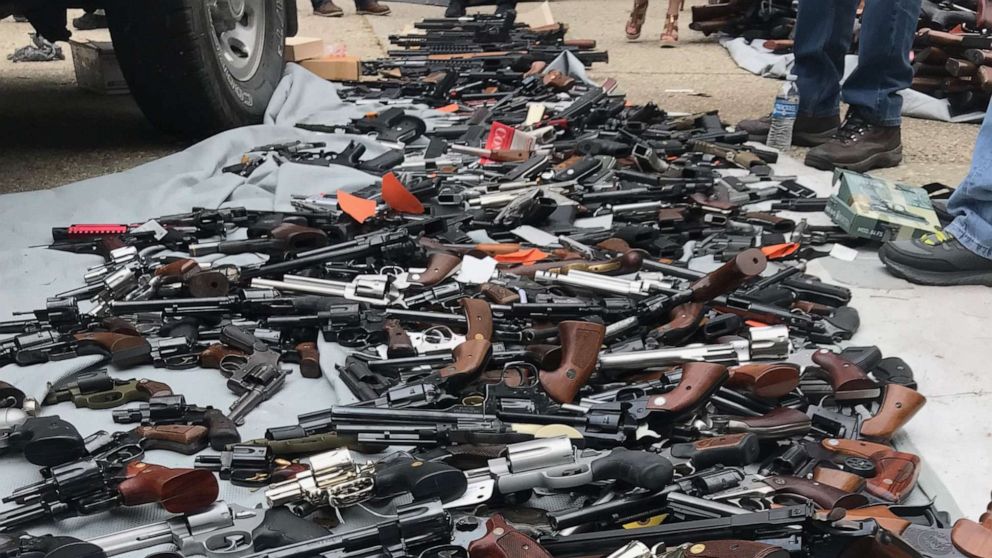 Over 1k Intercepted Weapons Destroyed In Sekondi by Small Arms Commission