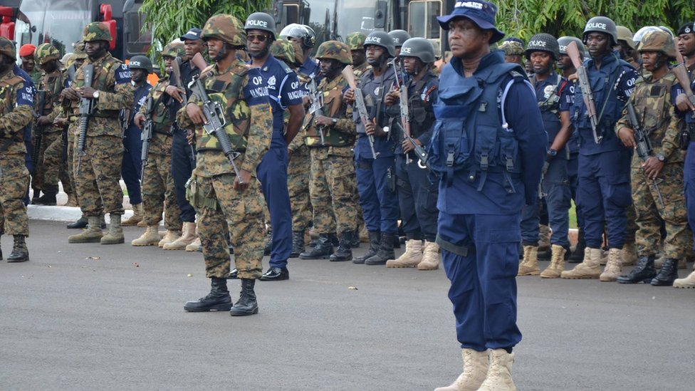 V/R: Heavy Security Presence in Hohoe