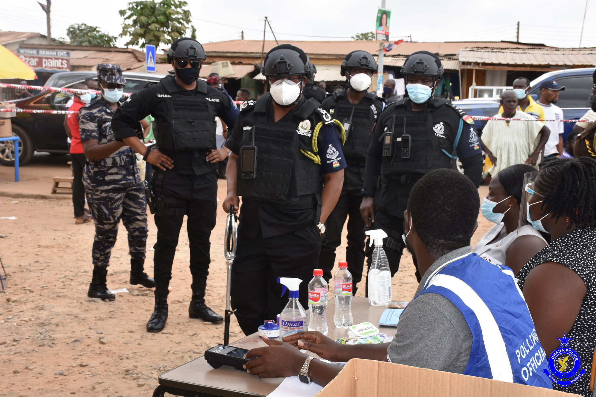 Photos: Rains Disrupts Voting Exercise in Eastern Region