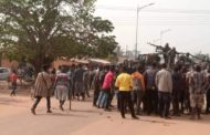 Photos: Machete-Wielding Pro-NPP Youth Stops NDC Protest in Hohoe