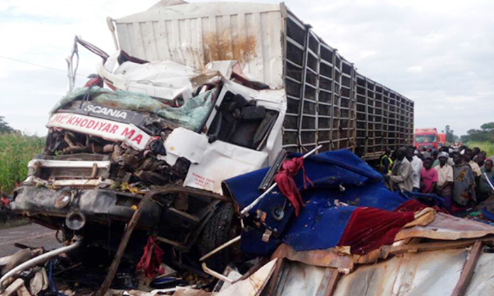 Two Drivers and Mate Die In a Fatal Accident in Akyem Osino