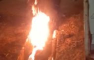 Angry Mob Set Armed Robber on Fire in Foiled Mobile Money Robbery Attack