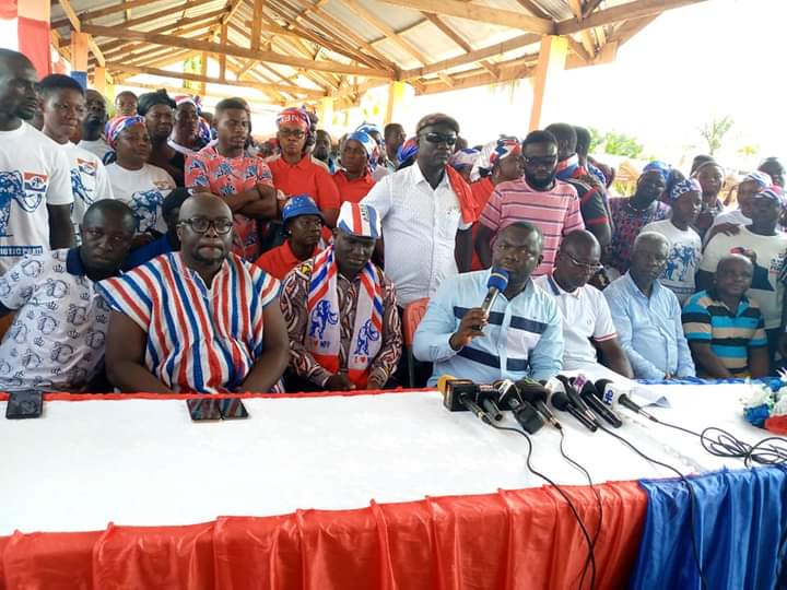 Mahama Storms Techiman Today