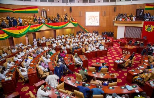 Speaker Declares NPP Majority Caucus in Parliament