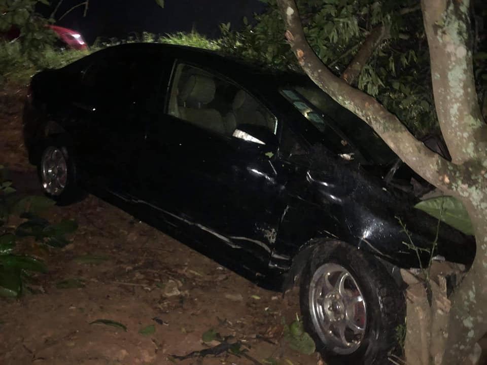 Another Near-Fatal Accident on Akyem Tafo New Road