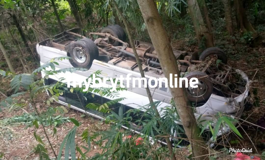 NPP Mourners Involved in Accident on Nkawkaw - Atibie Road