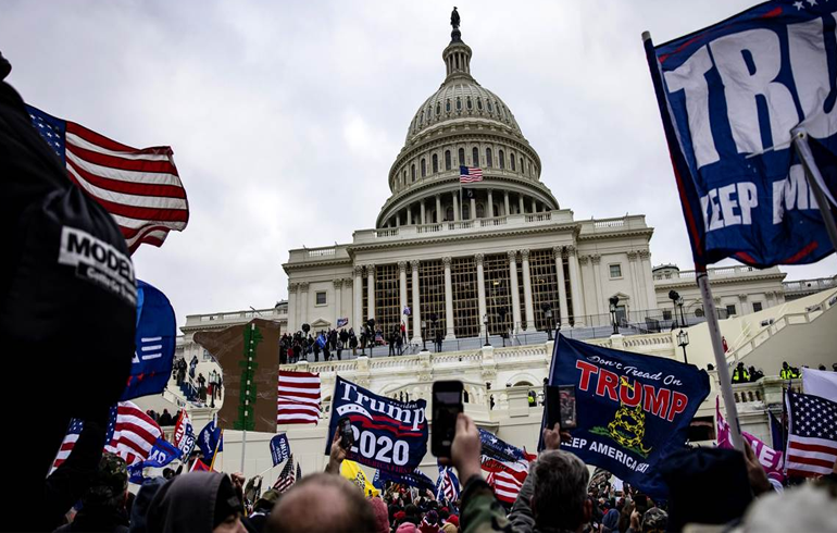 Capitol Riot: Police Officer Dies Amid Pressure On Trump Over Inciting Violence