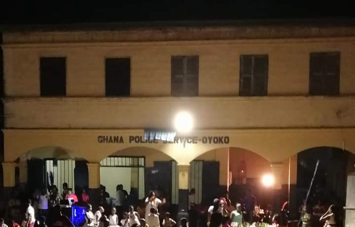 Landlord Evicting Police Officers from Koforidua - Oyoko Police Station