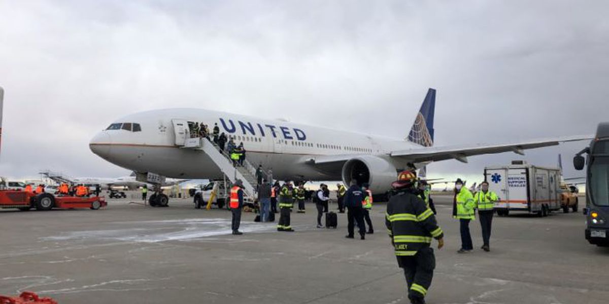 United Airlines Grounds Planes after Engine Failure