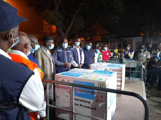 Ebola Vaccines Arrive In Guinea