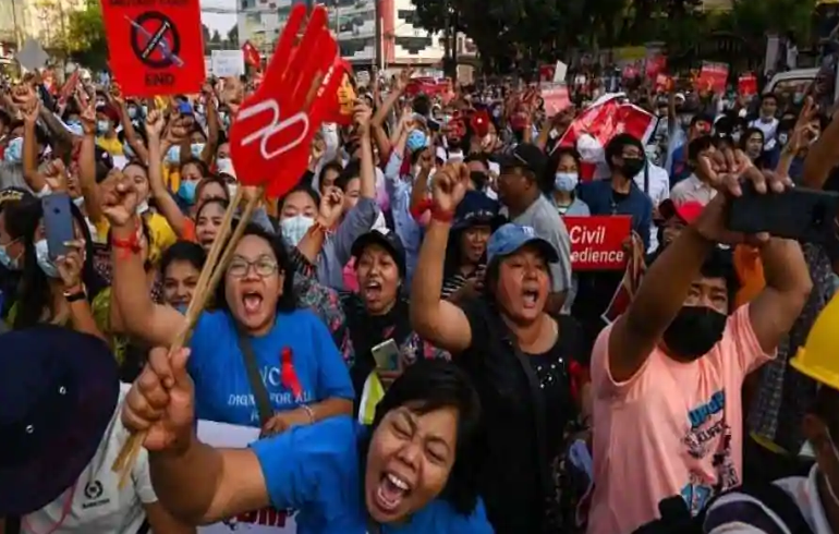 Myanmar Coup: Protesters Face Up To 20 Years In Prison Under New Law