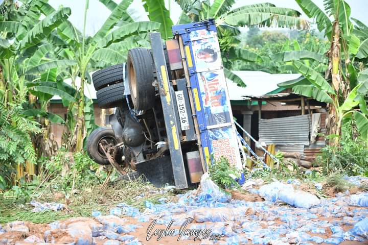 Motorbike Rider Dies After Colliding With Pure Water Truck, Leg Missing