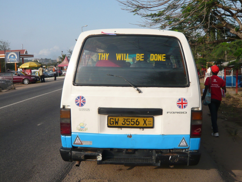 Trotro Palava: We Met at the Lapaz Traffic Light Today