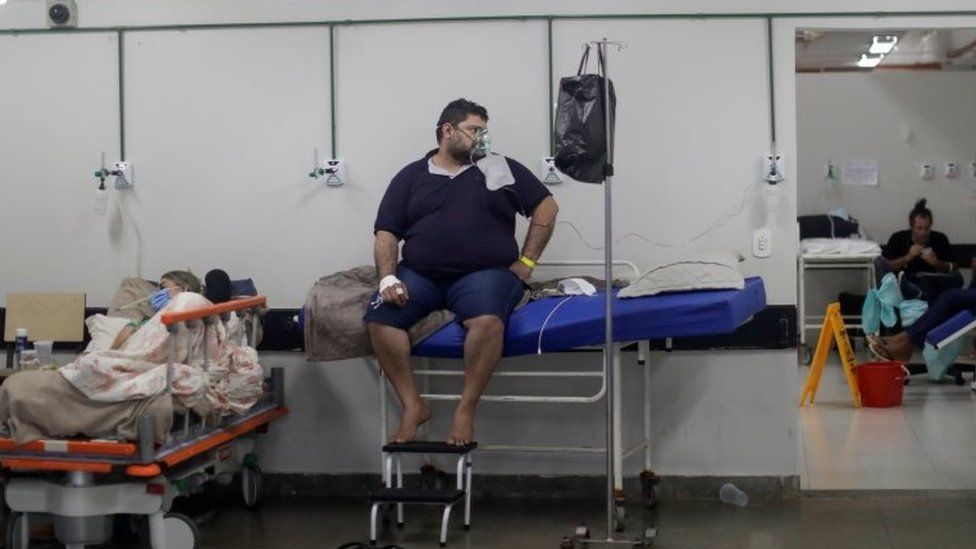 Covid: Hospitals in Brazilian Cities 'Close To Collapse'