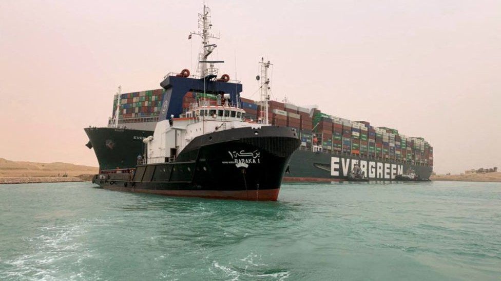 Suez Blockage Is Holding Up $9.6bn of Goods A Day