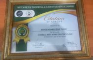 Grace Homeopathic Clinic Adjudge Best 2020 Homeopathic Clinic