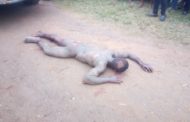 W/NR: Suspected TV Set Thief Lynched