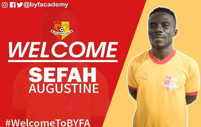 Division One Side BYF Academy Announce Signing Of Former Kotoko Defender Augustine Sefah