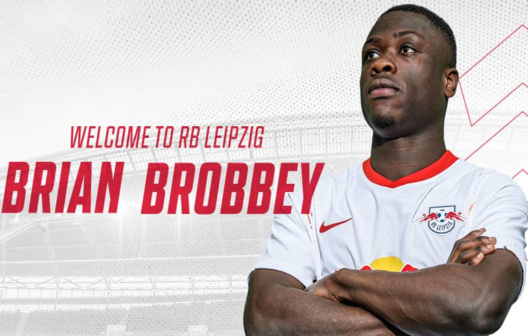 Ghanaian Forward Brian Brobbey Signs Four-Year Deal With RB Leipzig