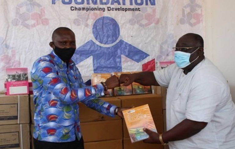 Bryan Acheampong Foundation Donates Stationery Worth Thousands Of Cedis To Kwahu East Schools