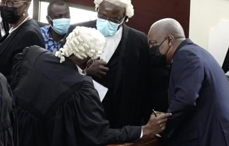 Supreme Court Dismisses Mahama’s Petition